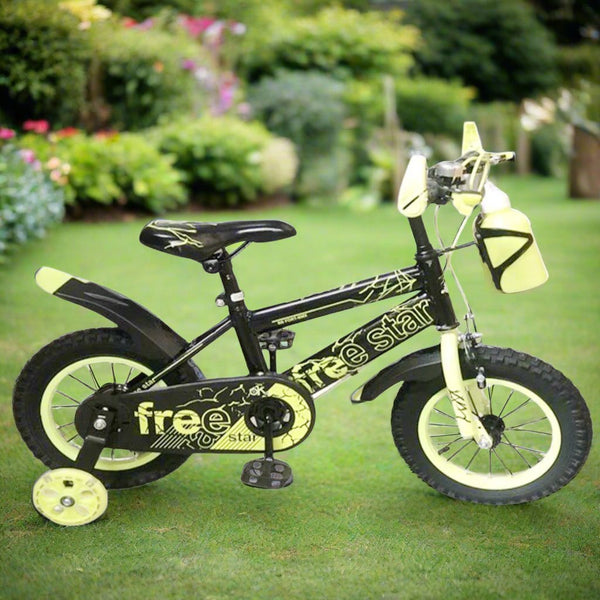 Black and Green Stylish & Sturdy Bicycle 20" - BLL - B20 - 618 - 20 - Planet Junior