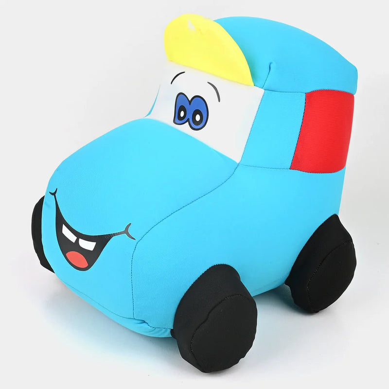 Blue Car Bean Stuffed Plush Toy - BLL - SFT - 100 - Planet Junior