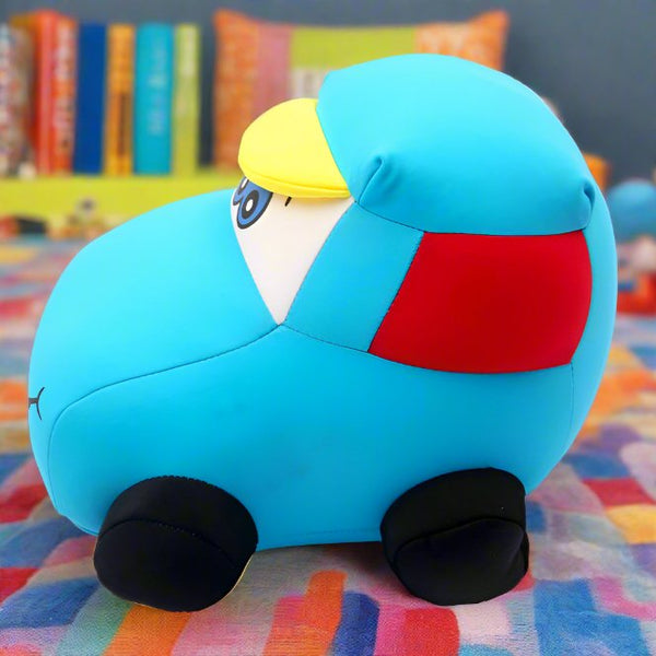 Blue Car Stuffed Plush Soft Toy - BLL - SFT - 100 - Planet Junior