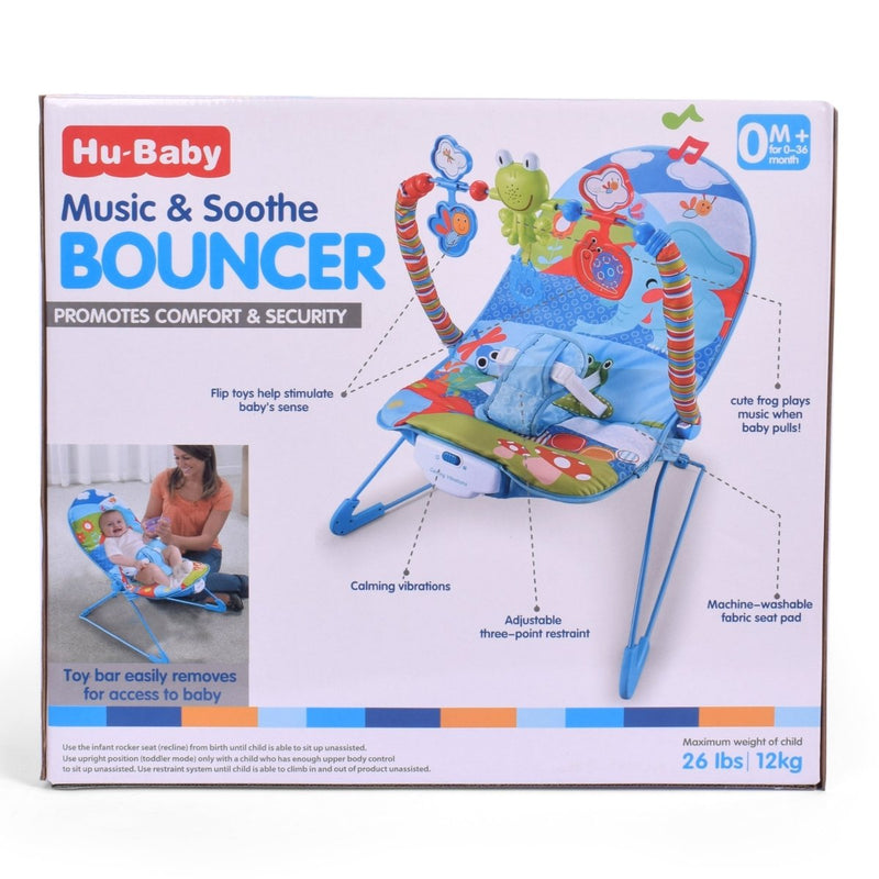 BounceEase Soothing Bouncer - BLL - BCR - 69827 - Planet Junior