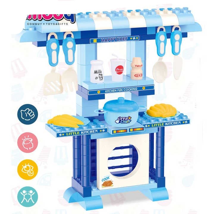 Brick Play House Kitchen Set - BLL - GT - 1120 - Planet Junior