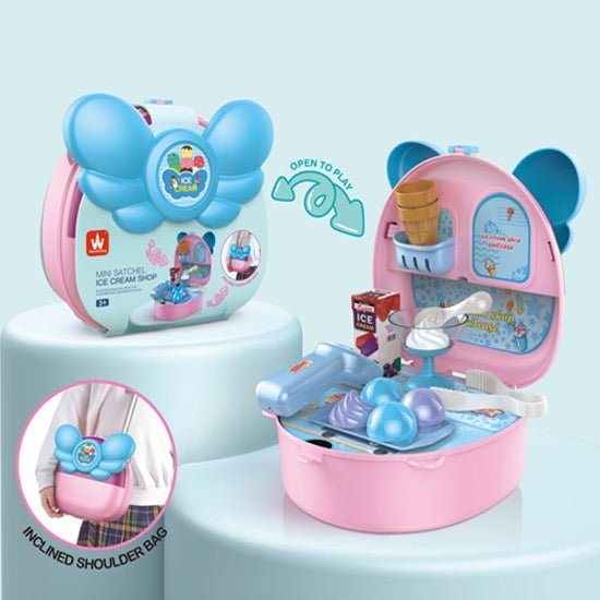 Briefcase Ice Cream Play Set - BLL - GT - 8903A - Planet Junior