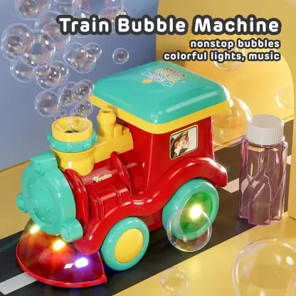 Bubble Blowing Train with Music and Light - RT164 - Planet Junior