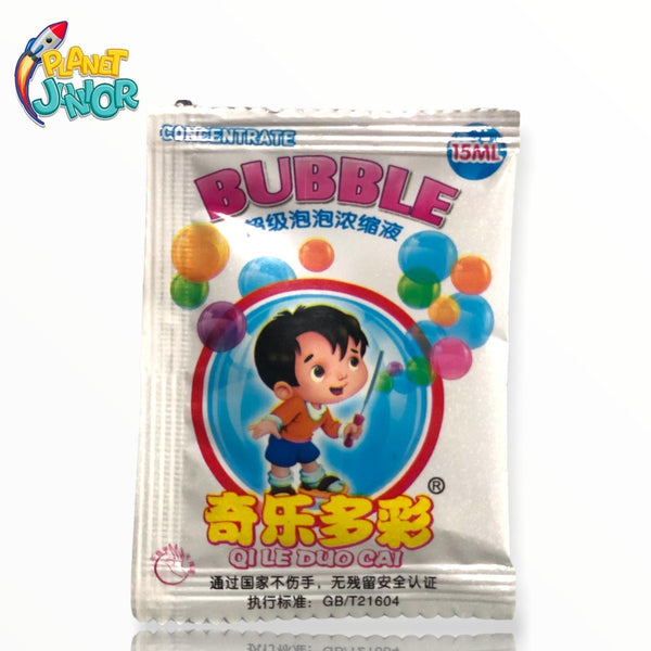 Bubble Gun Sachet Pack (15ml) - SCTBG - Planet Junior