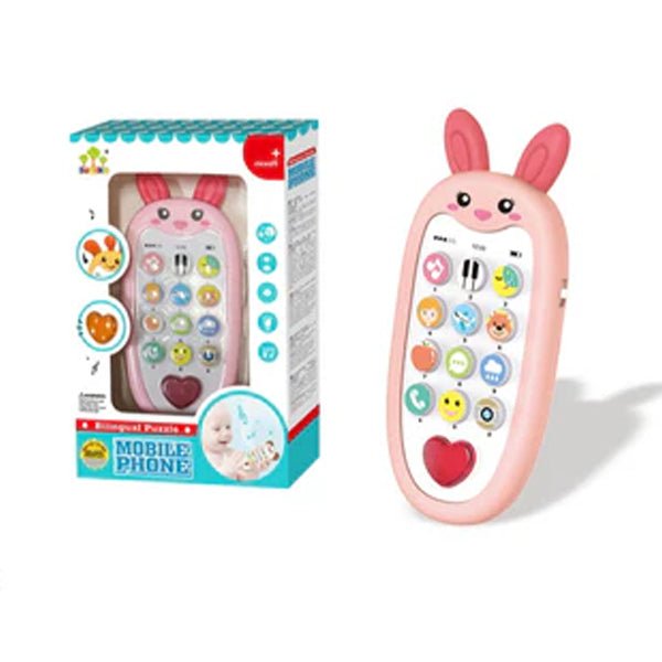 Bunny Theme Musical Phone - BLL - MT - 83024SL - Planet Junior