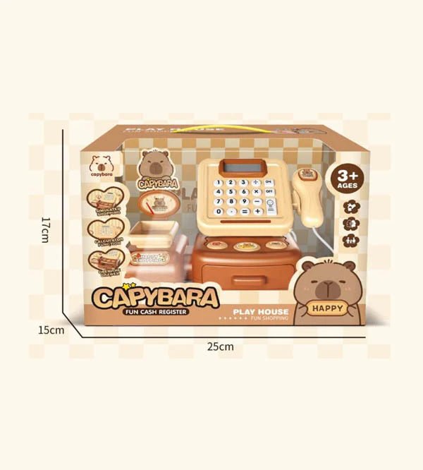 🧾 Capybara Cash Register Toy – Fun Shopping Play Set for Kids! - RT - 170 - Planet Junior
