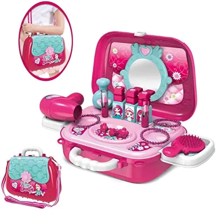 Carry Case Make - Up Set with Accessories - BLL - GT - 008 - 933A - Planet Junior