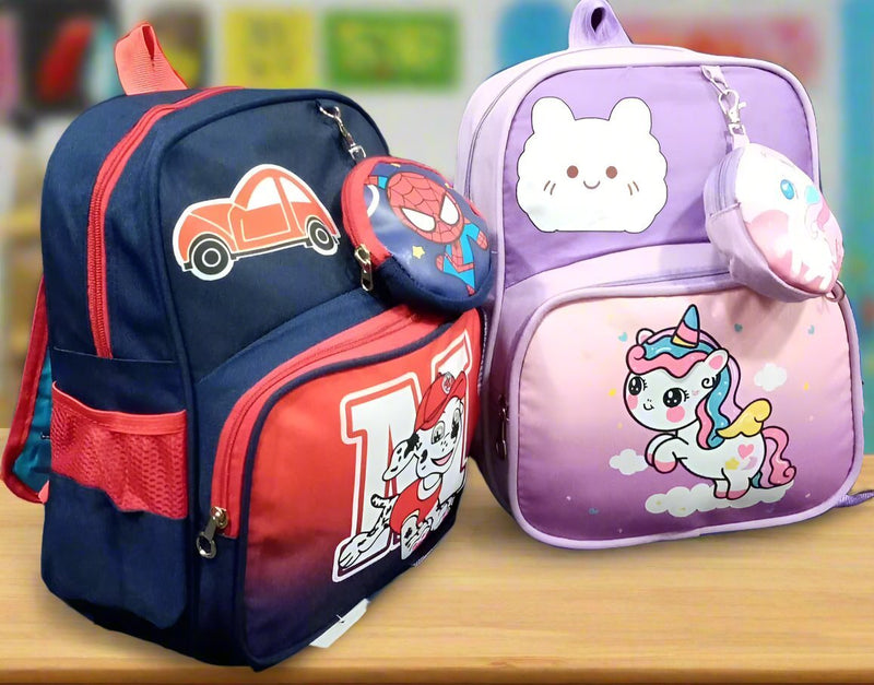 Character school bags best sale