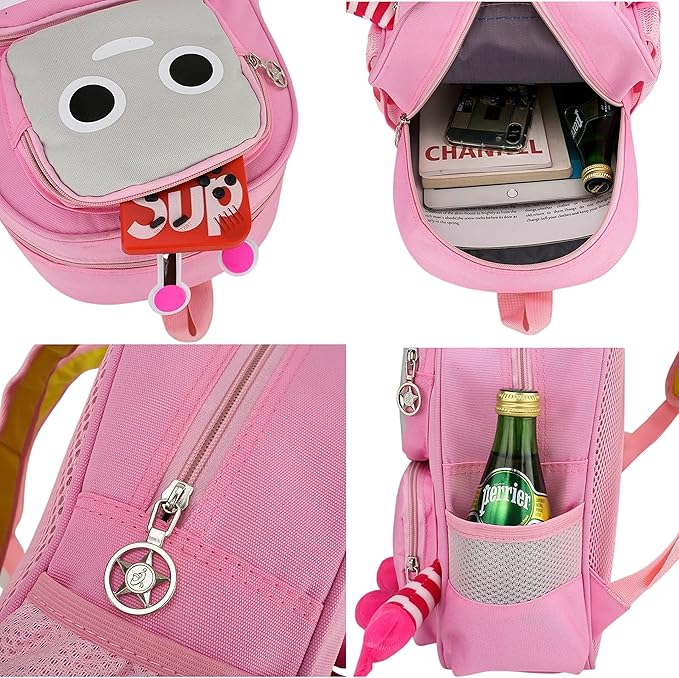 Cartoon Characters School Bag – Robot Design | 1 Pcs - SLT - PB25 - 133 - Planet Junior