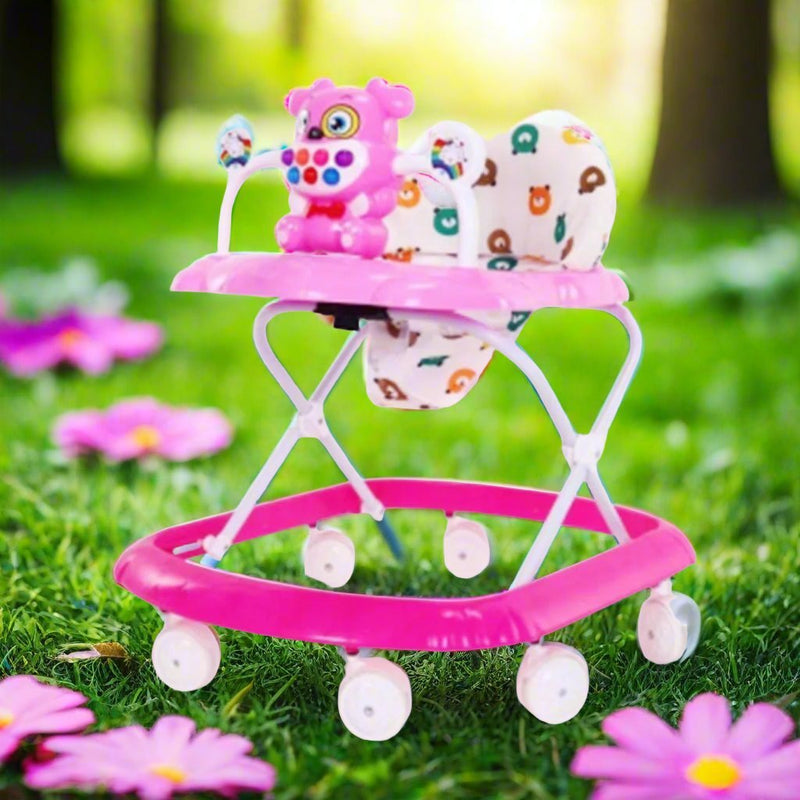 Cartoon Theme Baby Walker - BLL - W - 567 - Planet Junior