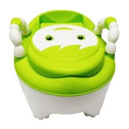 Cartoon Theme Potty Trainer Seat | Green - BLL - PT - 8907 - Planet Junior