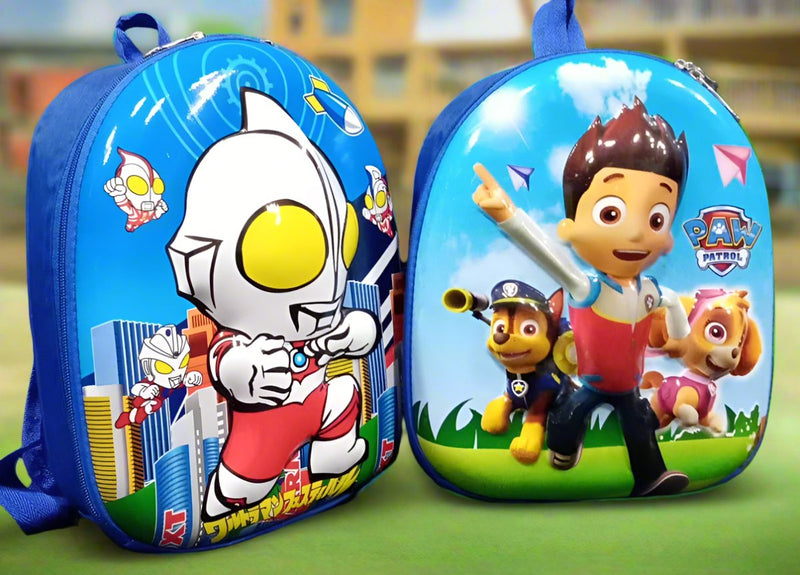 Cartoon Theme School Bag - BLL - SB - 1050 - 9 - Planet Junior