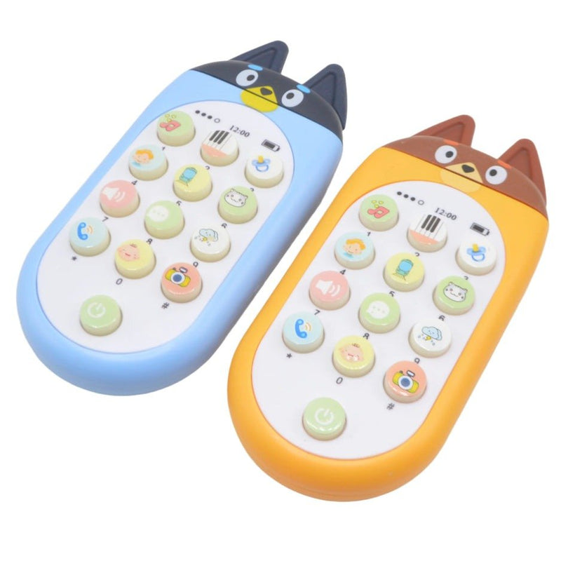 Cartoon Themed Musical Mobile Phone with Sounds - 550 - 121 - Planet Junior