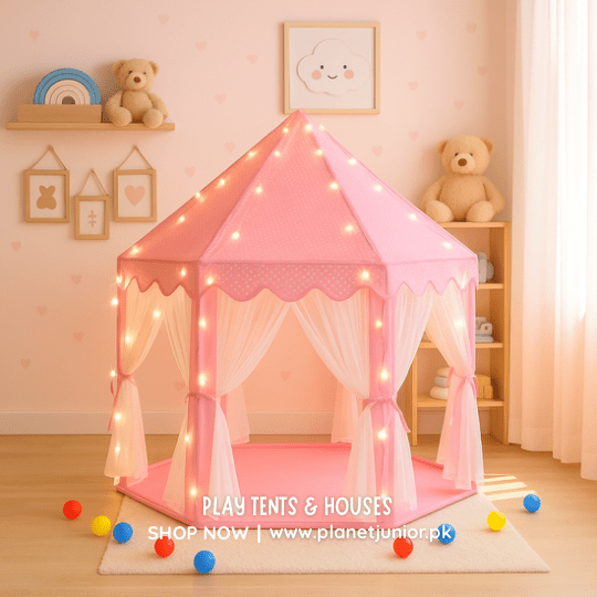 Castle Shaped Cute Princess Tent House - J1198 - Planet Junior