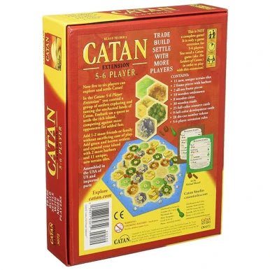 Catan Extension Board Game | 5 - 6 Player - AKT0128 - Planet Junior