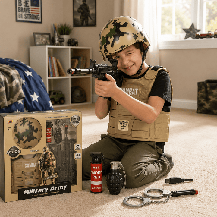 Military Army Combat Force Roleplay Set for Kids – Planet Junior