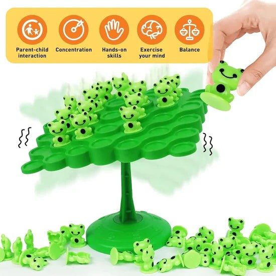 Challenging Frog Tree Balancing Game - AR - 000032 - Planet Junior