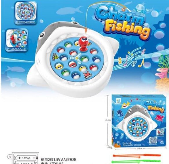 Charm Fishing Game with Music - BLL - MT - 9989 - 2M - Planet Junior