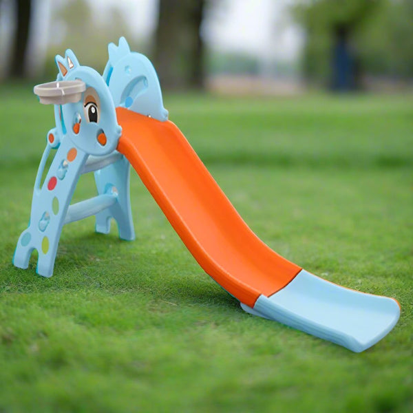 Charming Cute Smile Slide | L - 64" W - 29" H - 31" - BLL - SL - 004EDS - Planet Junior