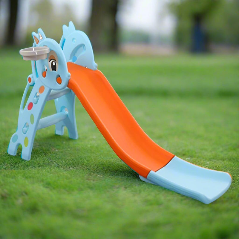 Charming Cute Smile Slide | L - 64" W - 29" H - 31" - BLL - SL - 004EDS - Planet Junior