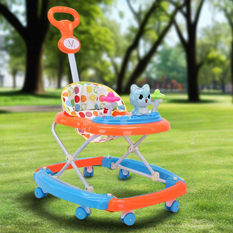 Cheerful Chase Baby Walker - BLL - W - 1615 - 1 - Planet Junior