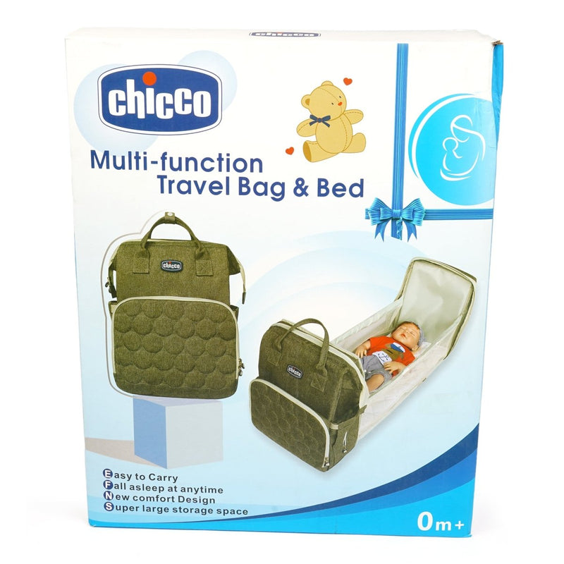 Chicco Multi - function Travel Bag & Bed - BLL - BGG - 02C160108 - C - Planet Junior