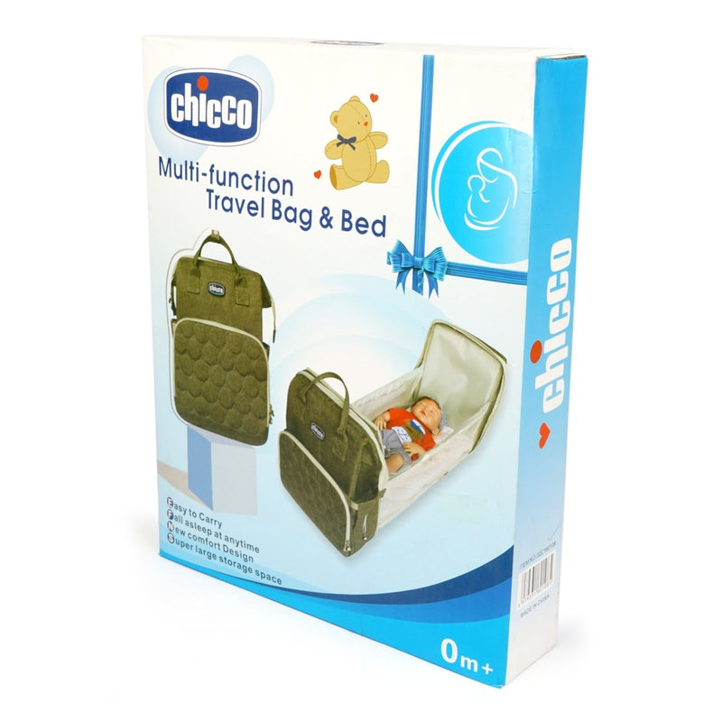 Chicco Multi - function Travel Bag & Bed - BLL - BGG - 02C160108 - C - Planet Junior