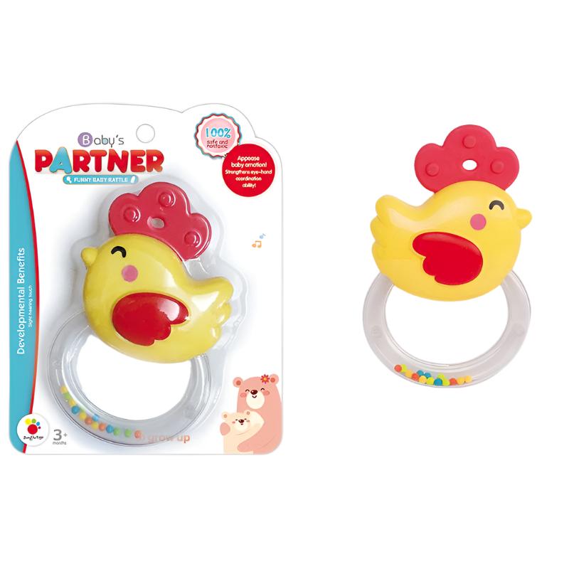 Chick Theme Baby Rattle - BLL - RT - 311 - 2 - Planet Junior