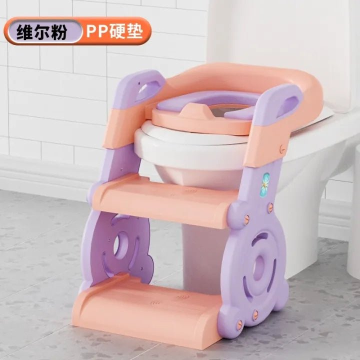 Child - Friendly Commode Ladder with Non - Slip Steps - DB - L003 - B - Planet Junior