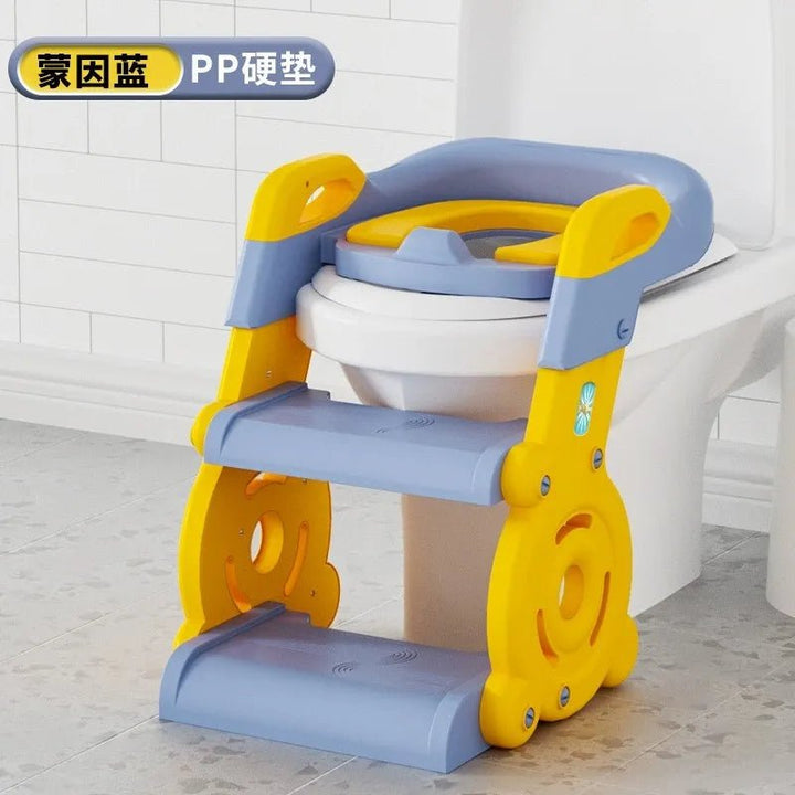 Child - Friendly Commode Ladder with Non - Slip Steps - DB - L003 - B - Planet Junior