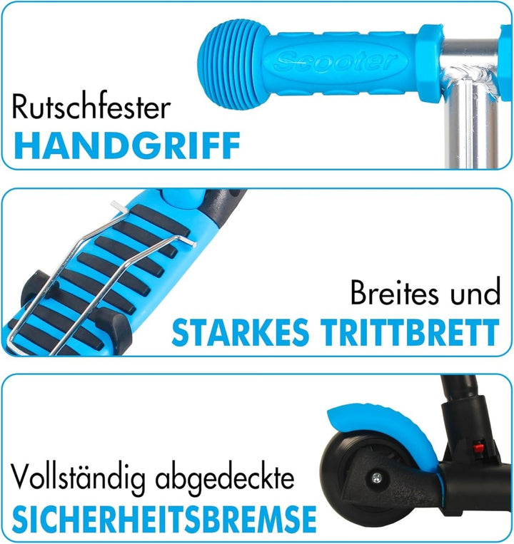 Children Scooty 3 - in - 1 – Scooter, Tricycle & Balance Bike in One - BLL-SKTY-0332PC - Planet Junior