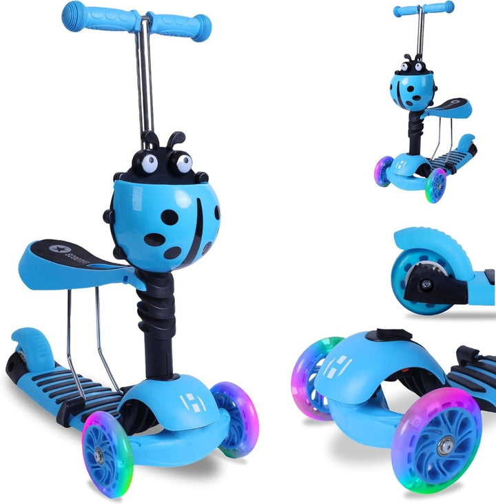 Children Scooty 3 - in - 1 – Scooter, Tricycle & Balance Bike in One - BLL-SKTY-0332PC - Planet Junior