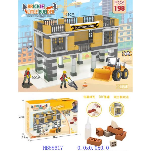 City Construction Play Set for Young Builders - BLL - DH - 804HET - Planet Junior