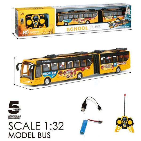 City School Model Bus Remote Control | 1:32 Scale - Planet Junior