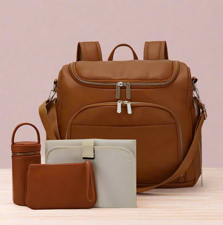 Classic Style Compact Toddler Diaper Bag - BLL - BGG - 796 - 30 - Planet Junior