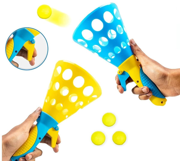 Click and Catch Twin Ball Launcher Game - AS9955 - Planet Junior
