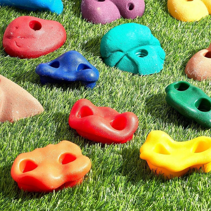 Climbing Wall Holds Set for Kids Outdoor Activity - AP241001A - Planet Junior