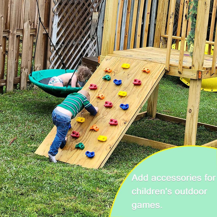 Climbing Wall Holds Set for Kids Outdoor Activity - AP241001A - Planet Junior