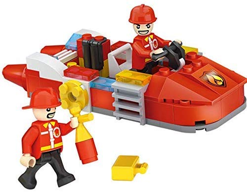 COGO Fire Truck Shaped Building Blocks - BLL - BL - 4136 - Planet Junior