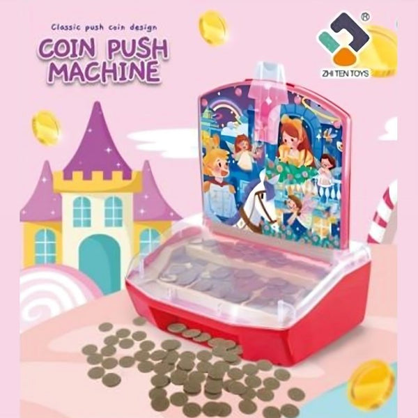 Coin Push Machine with Music and Lights - AKT80462 - Planet Junior