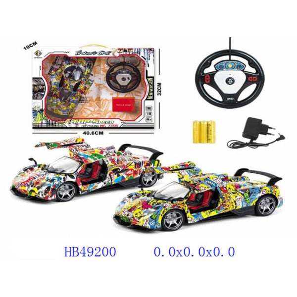 Coloful High Speed Remote control Car | 1 Pcs - BLL - RC - 565 - 9AK - Planet Junior