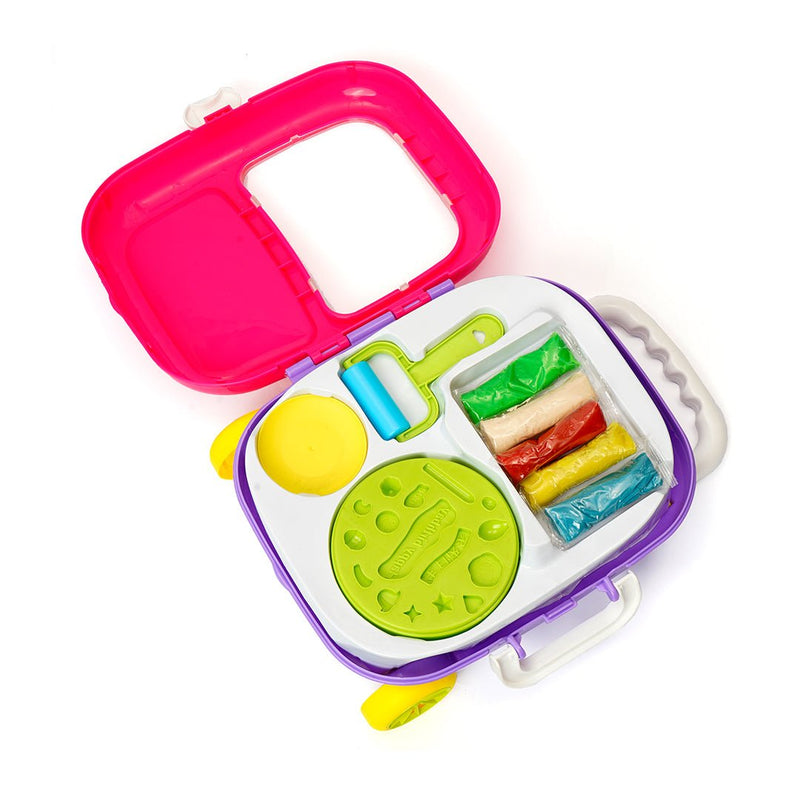 Color Clay Dough Suitcase | 23 Pcs - BLL - ET - 668 - 8 - Planet Junior