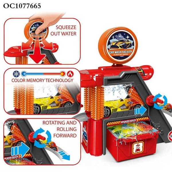 Color Shifter Car Washing Station for Creative Play - RT - 660 - S123 - Planet Junior
