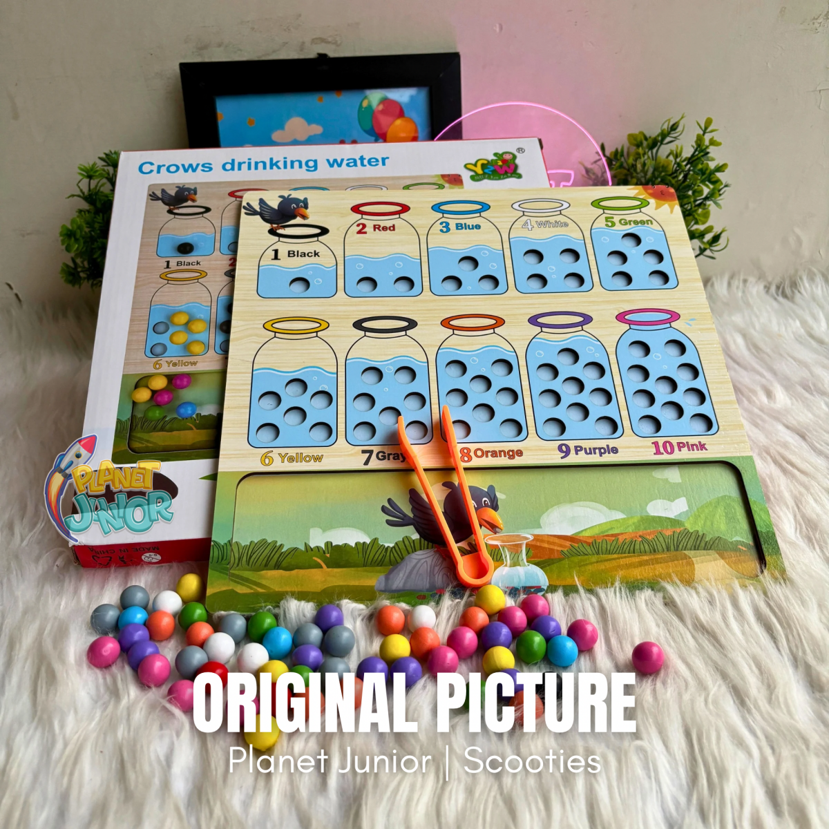 🎨 Color Sorting Learning Board – Kids Educational Matching Game ...
