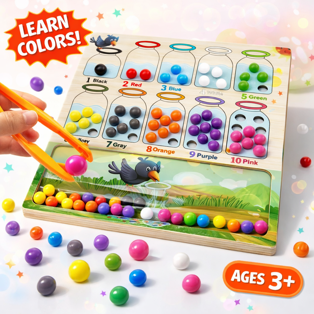 🎨 Color Sorting Learning Board – Kids Educational Matching Game ...
