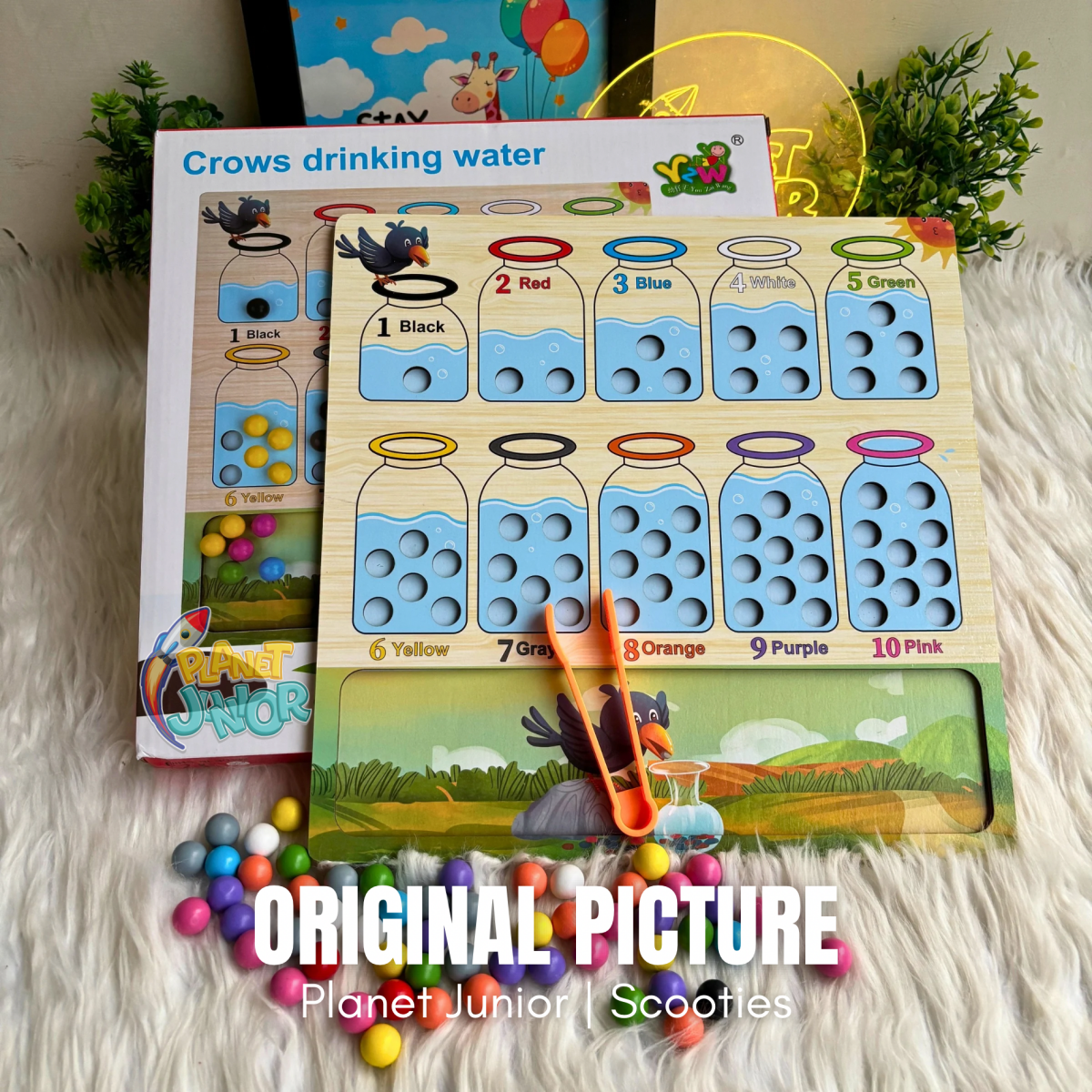 🎨 Color Sorting Learning Board – Kids Educational Matching Game ...