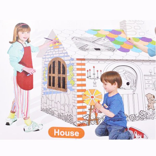 Color Your Own Playhouse - BLL - ET - 66HF - Planet Junior