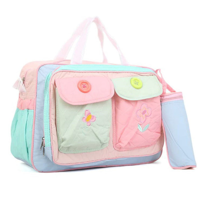 Colorful Baby Bag with Bottle Bag - BLL - BGG - 92718 - Planet Junior