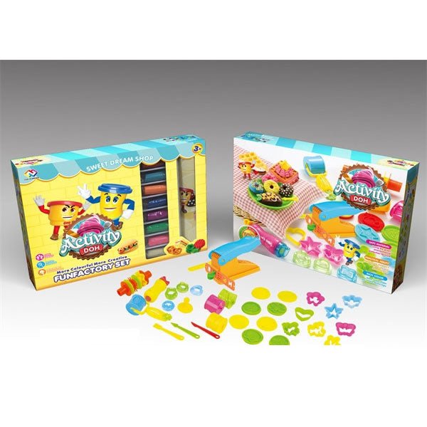 Colorful Play Dough Set - BLL - ET - 9300 - Planet Junior