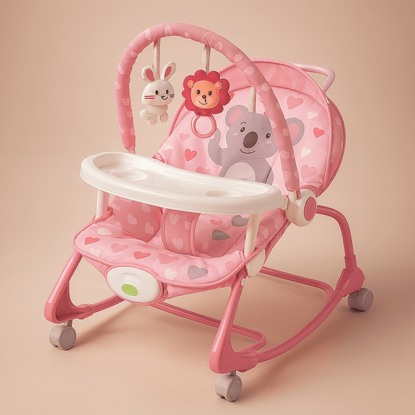 Comfort Baby Rocker with Wheels – Comfort & Mobility in One - BLL-BCR-69870C - Planet Junior